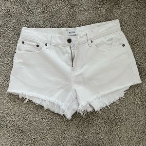 White Pistola Jean Shorts NWT